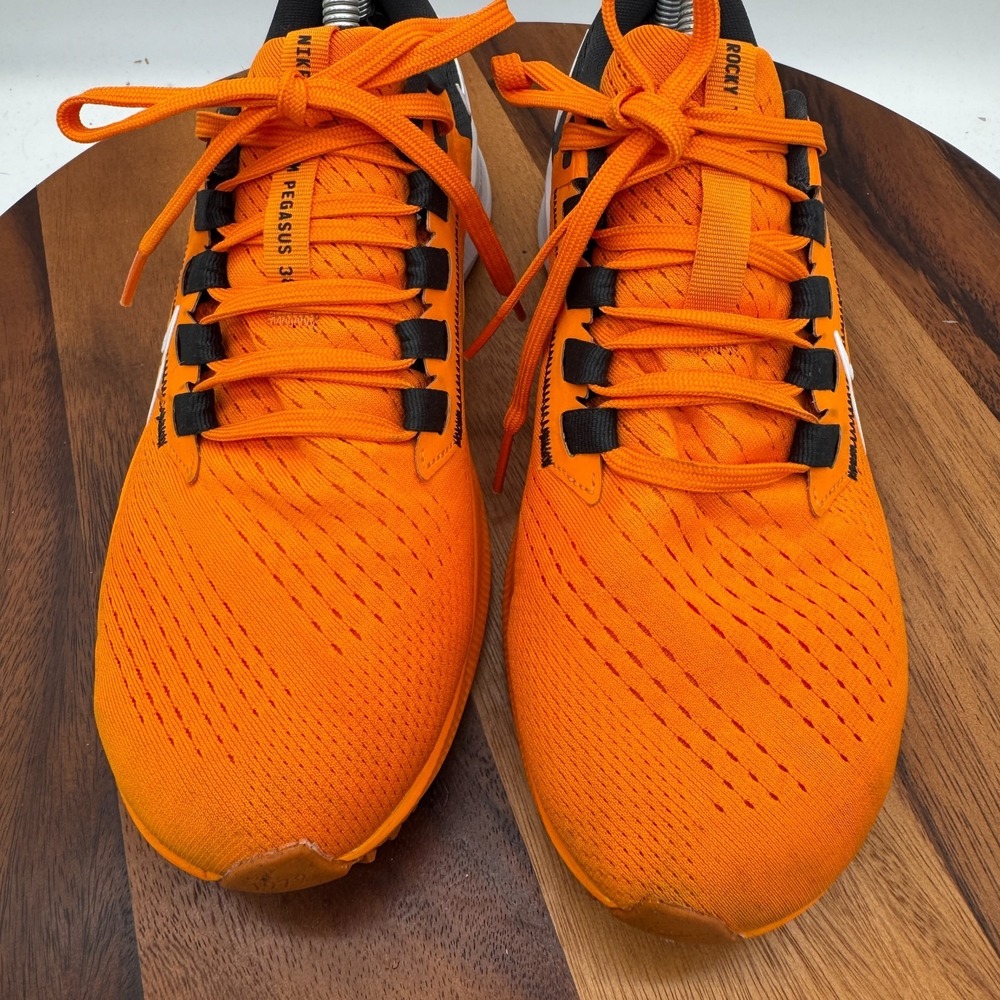 Nike Air Zoom Pegasus 38 Tennessee Vols Shoes Mens 8 Orange Running Sneakers - Picture 3 of 9